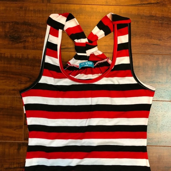 Urban Beach Cover LONG Striped Racer Maxi Dress - Picture 6 of 11